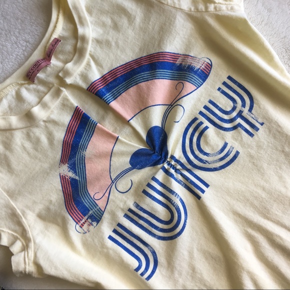 🌈🆕{JUICY COUTURE} Retro Ruffle Trim Tee - Picture 6 of 8